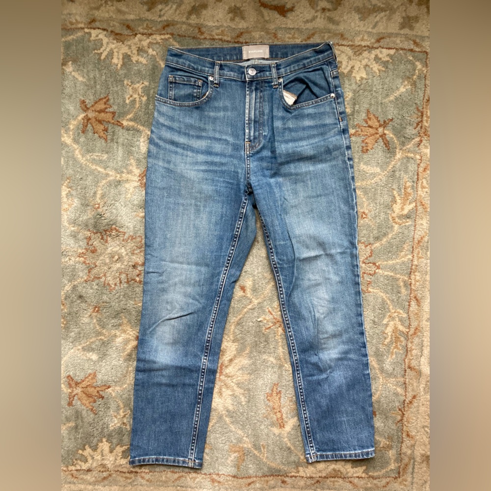 Everlane highwaist straight